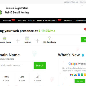 Web Hosting and Domain Name Registration
